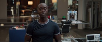 Movie still from “Avengers: Infinity War” (2018), directed by Anthony Russo – Medium shot, Over the shoulder angle