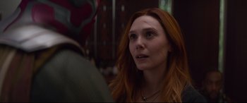 Movie still from “Avengers: Infinity War” (2018), directed by Anthony Russo – Close Up shot, Over the shoulder angle