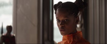 Movie still from “Avengers: Infinity War” (2018), directed by Anthony Russo – Close Up shot, Over the shoulder angle