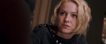Movie still from “Stay” (2005), directed by Marc Forster – A person wearing a sweater; Close Up shot, Over the shoulder angle
