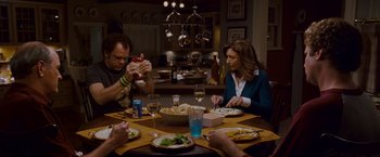 Movie still from “Step Brothers” (2008), directed by Adam McKay – Medium shot, High angle