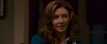 Movie still from “Step Brothers” (2008), directed by Adam McKay – A person with long brown hair; Close Up shot, Over the shoulder angle