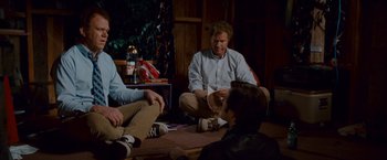 Movie still from “Step Brothers” (2008), directed by Adam McKay – Medium shot, Over the shoulder angle