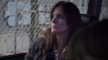 Movie still from “Billie Eilish: The World's a Little Blurry” (2021), directed by R.J. Cutler – A person sitting in a car; Close Up shot, Over the shoulder angle