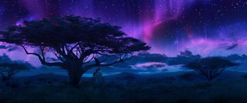 Movie still from “Black Panther” (2018), directed by Ryan Coogler – Extreme Wide shot, Low angle