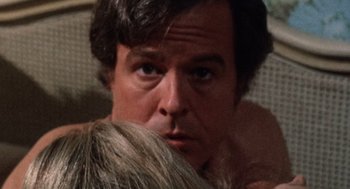 Movie still from “Bob & Carol & Ted & Alice” (1969), directed by Paul Mazursky – A person with his head on his shoulder; Close Up shot, Over the shoulder angle