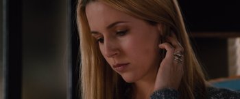 Movie still from “Broken City” (2013), directed by Allen Hughes – A person with long blonde hair; Close Up shot, Low angle