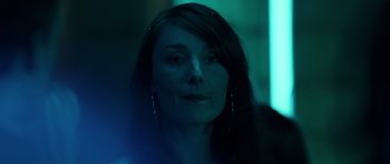 Movie still from “Bullhead” (2011), directed by Michaël R. Roskam – A person wearing a black shirt; Close Up shot, Low angle