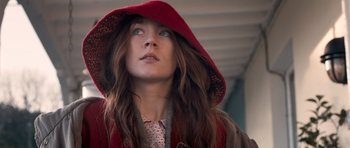 Movie still from “Byzantium” (2012), directed by Neil Jordan – A person wearing a hat; Close Up shot, Low angle