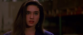 A person with long dark hair