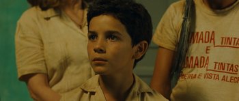 Movie still from “Central Station” (1998), directed by Walter Salles – A young boy is looking into the distance; Close Up shot, High angle