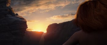 Movie still from “The Croods” (2013), directed by Chris Sanders – Extreme Close Up shot, Low angle