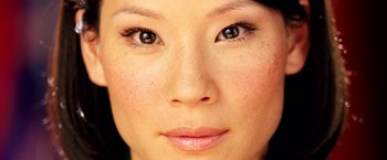 Movie still from “Charlie's Angels: Full Throttle” (2003), directed by McG – A woman's eyes and face; Extreme Close Up shot, Overhead angle