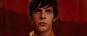Movie still from “City of Ember” (2008), directed by Gil Kenan – A person wearing a yellow shirt; Close Up shot, Low angle