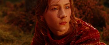 Movie still from “City of Ember” (2008), directed by Gil Kenan – A person wearing a scarf; Close Up shot, High angle