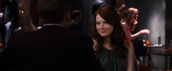 Movie still from “Crazy, Stupid, Love.” (2011), directed by Glenn Ficarra – Close Up shot, Over the shoulder angle