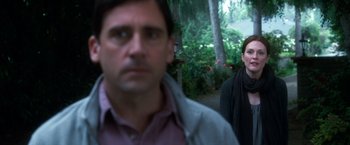 Movie still from “Crazy, Stupid, Love.” (2011), directed by Glenn Ficarra – Medium shot, Over the shoulder angle