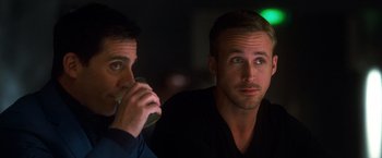 Movie still from “Crazy, Stupid, Love.” (2011), directed by Glenn Ficarra – Close Up shot, Over the shoulder angle