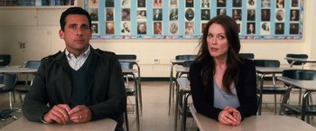 Movie still from “Crazy, Stupid, Love.” (2011), directed by Glenn Ficarra – Medium shot, Over the shoulder angle