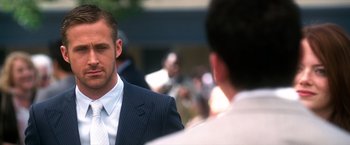 Movie still from “Crazy, Stupid, Love.” (2011), directed by Glenn Ficarra – Close Up shot, Over the shoulder angle