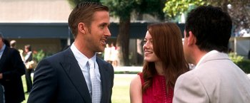 Movie still from “Crazy, Stupid, Love.” (2011), directed by Glenn Ficarra – Medium shot, Over the shoulder angle