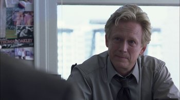Movie still from “Crazy/Beautiful” (2001), directed by John Stockwell – A person wearing a shirt and a tie; Close Up shot, Over the shoulder angle