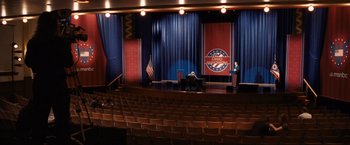 Movie still from “The Ides of March” (2011), directed by George Clooney – Extreme Wide shot, High angle