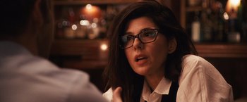 Movie still from “The Ides of March” (2011), directed by George Clooney – Close Up shot, Over the shoulder angle