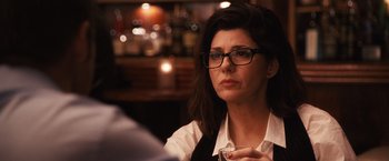 Movie still from “The Ides of March” (2011), directed by George Clooney – Close Up shot, Over the shoulder angle