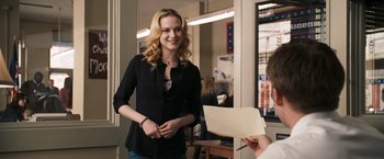 Movie still from “The Ides of March” (2011), directed by George Clooney – Medium shot, Over the shoulder angle