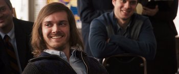 Movie still from “The Ides of March” (2011), directed by George Clooney – Close Up shot, Over the shoulder angle