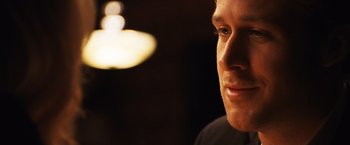Movie still from “The Ides of March” (2011), directed by George Clooney – Close Up shot, Over the shoulder angle