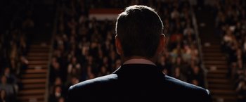 Movie still from “The Ides of March” (2011), directed by George Clooney – Close Up shot, Low angle