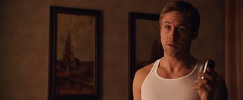 Movie still from “The Ides of March” (2011), directed by George Clooney – Close Up shot, Over the shoulder angle