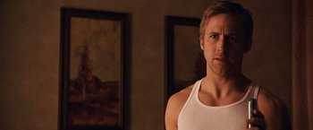 Movie still from “The Ides of March” (2011), directed by George Clooney – Close Up shot, Over the shoulder angle