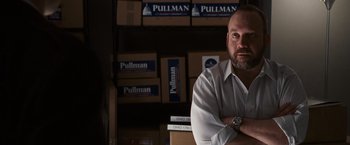 Movie still from “The Ides of March” (2011), directed by George Clooney – Close Up shot, Low angle