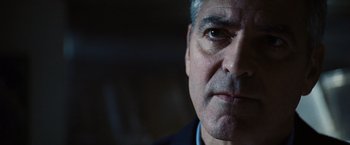 Movie still from “The Ides of March” (2011), directed by George Clooney – Close Up shot, Low angle