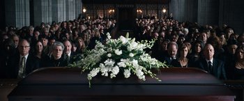 Movie still from “The Ides of March” (2011), directed by George Clooney – Wide shot, High angle