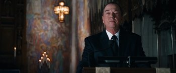 Movie still from “The Ides of March” (2011), directed by George Clooney – Close Up shot, Low angle