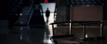 Movie still from “The Ides of March” (2011), directed by George Clooney – Wide shot, High angle