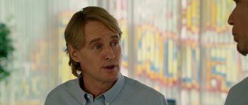 Movie still from “The Internship” (2013), directed by Shawn Levy – A person wearing a blue shirt; Close Up shot, Over the shoulder angle