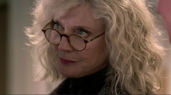 Movie still from “Detachment” (2011), directed by Tony Kaye – A person wearing glasses; Close Up shot, Over the shoulder angle