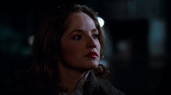 Movie still from “Diner” (1982), directed by Barry Levinson – A person wearing a jacket; Close Up shot, Over the shoulder angle