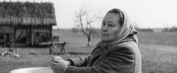 Movie still from “The Painted Bird” (2019), directed by Václav Marhoul – Close Up shot, Low angle