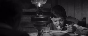 Movie still from “The Painted Bird” (2019), directed by Václav Marhoul – Close Up shot, High angle