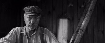 Movie still from “The Painted Bird” (2019), directed by Václav Marhoul – Close Up shot, Low angle