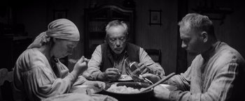 Movie still from “The Painted Bird” (2019), directed by Václav Marhoul – Medium shot, High angle