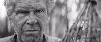 Movie still from “The Painted Bird” (2019), directed by Václav Marhoul – Close Up shot, Over the shoulder angle