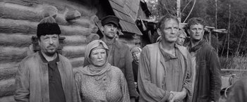 Movie still from “The Painted Bird” (2019), directed by Václav Marhoul – Medium shot, Low angle