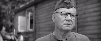 Movie still from “The Painted Bird” (2019), directed by Václav Marhoul – Close Up shot, Low angle